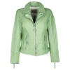 Gipsy (by Mauritius) Damen Lederjacke Loreen Pale Green -Wellensteyn Shop Gipsy biker lederjacke pale green 9365