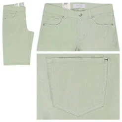 Angels Bermuda TU Baumwollhose Jade Green