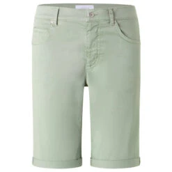 Angels Bermuda TU Baumwollhose Jade Green -Wellensteyn Shop angels jeans bermuda tu gruen 537 ansicht vorne