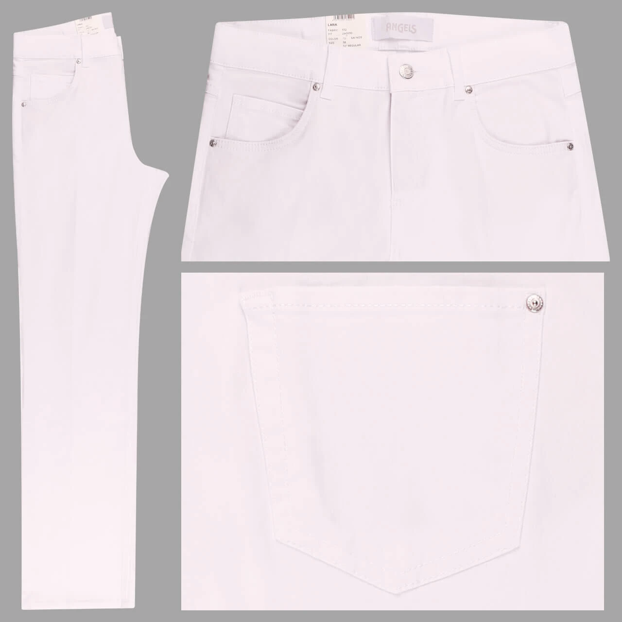 Angels Lara Jeans White 3 Angels Lara Jeans White