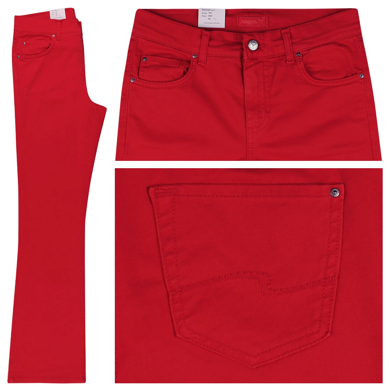 Angels Luci Jeans Light Red 3 Angels Luci Jeans Light Red