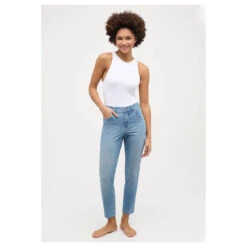 Angels Ornella 7/8 Jeans Ferra Blue Used Buffi -Wellensteyn Shop angels jeans ornella 7 8 blau 3458 model