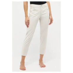 Angels Ornella 7/8 Baumwollhose Lunar Rock -Wellensteyn Shop angels jeans ornella 7 8 grau 171 model detail vorne