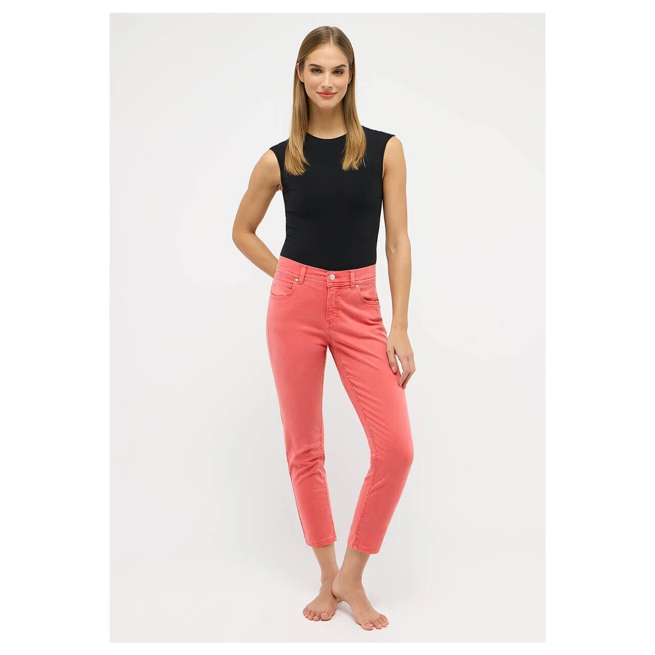 Angels Ornella 7/8 Jeans Coral Used 9 Angels Ornella 7/8 Jeans Coral Used – Bild 7