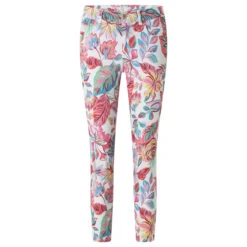 Angels Ornella 7/8 Baumwollhose Raspberry Ice Cream Leaf Print 12 Angels Ornella 7/8 Baumwollhose Raspberry Ice Cream Leaf Print -Wellensteyn Shop angels jeans ornella 7 8 raspberry ice cream 8589 ansicht vorne