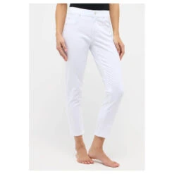 Angels Ornella 7/8 Jeans White -Wellensteyn Shop angels jeans ornella 7 8 weiss 70 model vorne