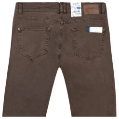 Angels Skinny Button Jeans Dark Terra Used 5 Angels Skinny Button Jeans Dark Terra Used -Wellensteyn Shop angels jeans skinnybutton darkbrown 4505 hinten