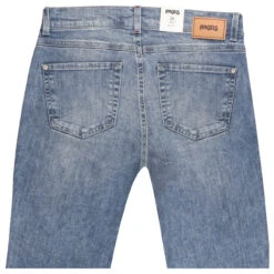 Angels Leni Slit Jeans Light Blue Random Used Fringe -Wellensteyn Shop angels leni slit fring jeans blue 3475 hinten 28129