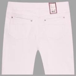 Anna Montana Angelika Röhre Jump In 3/4 Jeans White -Wellensteyn Shop anna montana angelika rom weiss 3 hinten