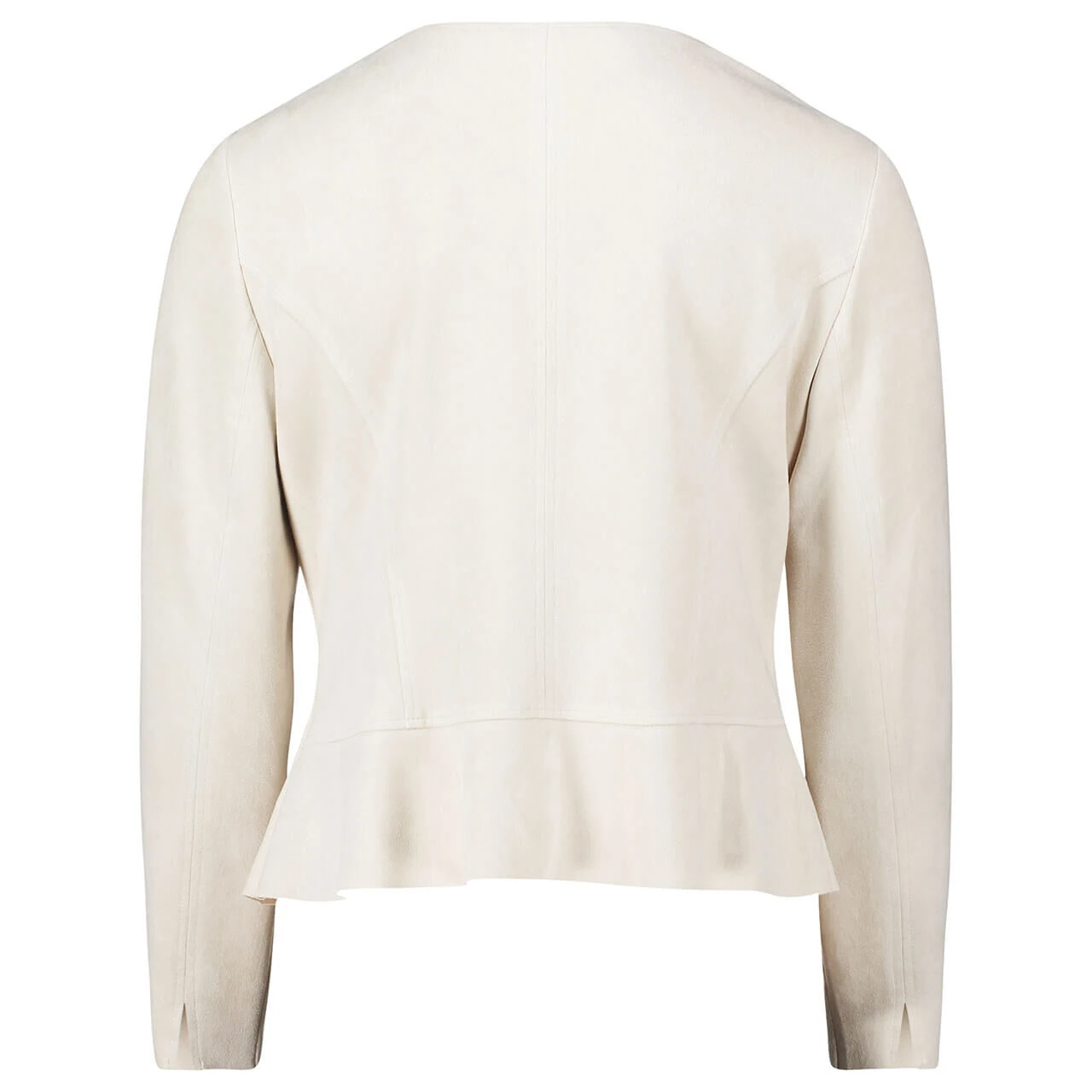 Betty Barclay Damen Velours Jacke Powder Sand 4 Betty Barclay Damen Velours Jacke Powder Sand – Bild 2