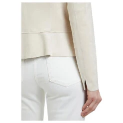 Betty Barclay Damen Velours Jacke Powder Sand 15 Betty Barclay Damen Velours Jacke Powder Sand -Wellensteyn Shop betty barclay 1 1 arm blazerjacke kurz beige 1166 model detail hinten