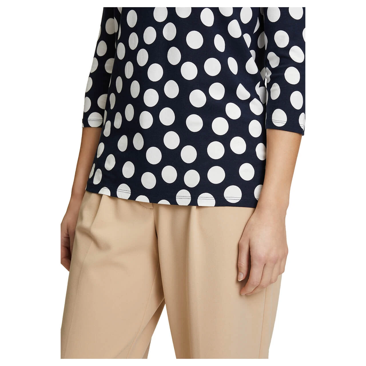 Betty Barclay 3/4 Arm Shirt Dark Blue Cream Printed 9 Betty Barclay 3/4 Arm Shirt Dark Blue Cream Printed – Bild 7
