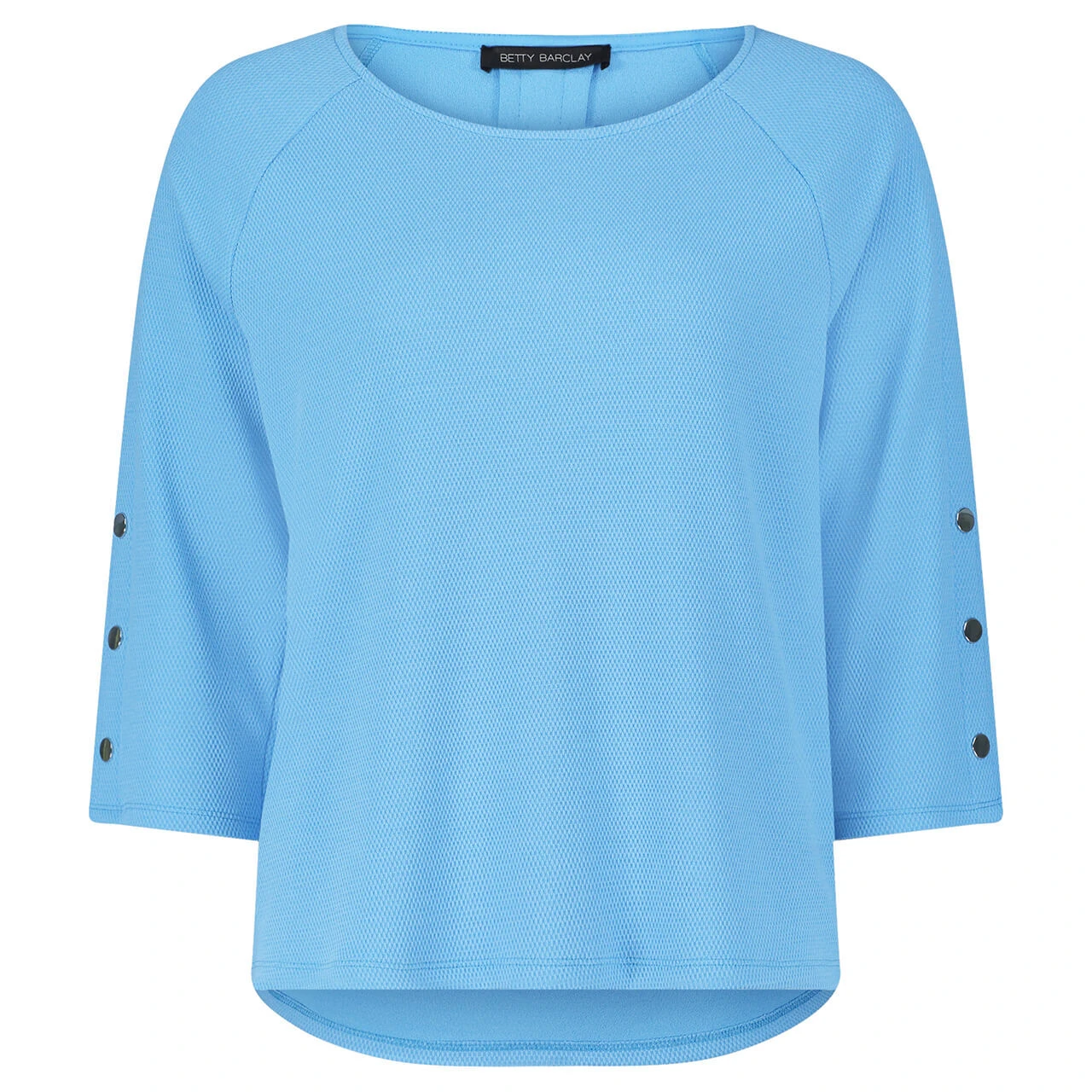 Betty Barclay Damen 3/4 Arm Sweatshirt Azure Blue 3 Betty Barclay Damen 3/4 Arm Sweatshirt Azure Blue