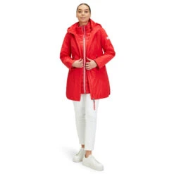 Betty Barclay Damen Jacke Scarlet -Wellensteyn Shop betty barclay jacke rot 4132 model vorderseite