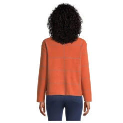 Betty Barclay Damen Pullover Orange Grey -Wellensteyn Shop betty barclay pullover orange 3891 model hinten