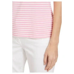 Betty Barclay Damen T-Shirt Cream Rose -Wellensteyn Shop betty barclay shirt kurz 1 2 arm rosa 1845 detail