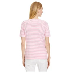 Betty Barclay Damen T-Shirt Cream Rose -Wellensteyn Shop betty barclay shirt kurz 1 2 arm rosa 1845 rueckseite