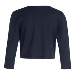 Betty Barclay Damen 3/4 Arm Strickjacke Dark Sky 10 Betty Barclay Damen 3/4 Arm Strickjacke Dark Sky -Wellensteyn Shop betty barclay strickjacke blau ansicht hinten