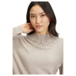 Betty Barclay Damen Pullover Funghi Melange -Wellensteyn Shop betty barclay strickpullover funghi melange 7718 detail vorne