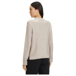 Betty Barclay Damen Pullover Funghi Melange -Wellensteyn Shop betty barclay strickpullover funghi melange 7718 rueckseite