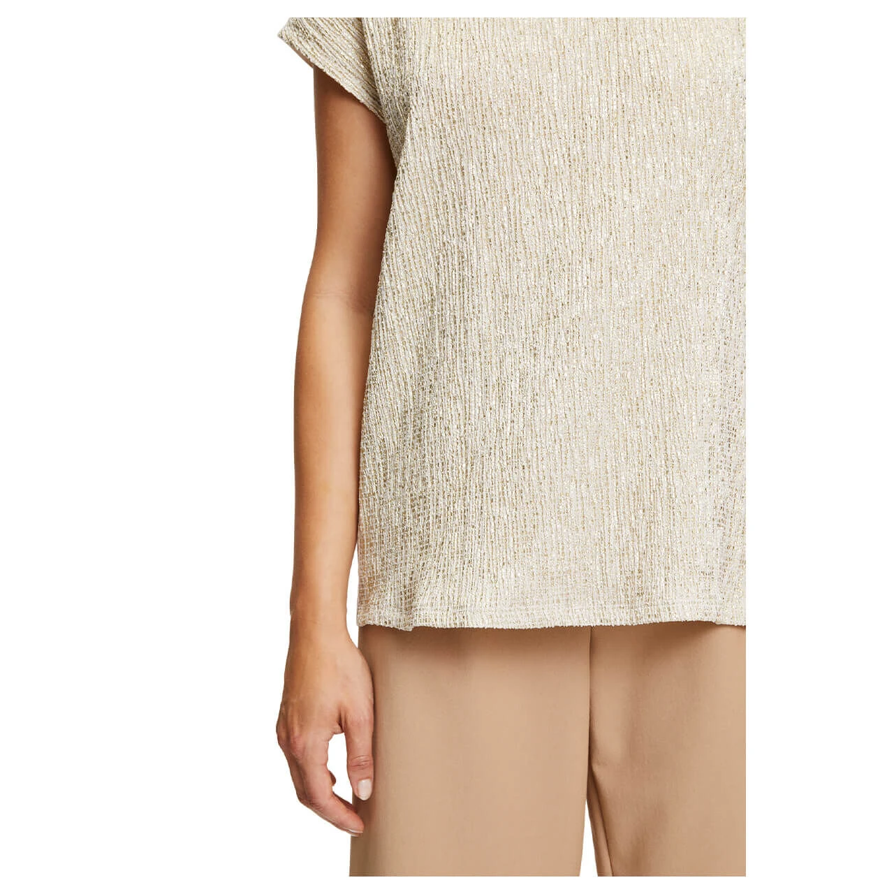 Betty Barclay Damen T-Shirt Pastel Gold Sand 9 Betty Barclay Damen T-Shirt Pastel Gold Sand – Bild 7