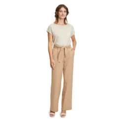 Betty Barclay Damen T-Shirt Pastel Gold Sand 13 Betty Barclay Damen T-Shirt Pastel Gold Sand -Wellensteyn Shop betty barclay t shirt weiss 9104 ansicht ganzkoerper