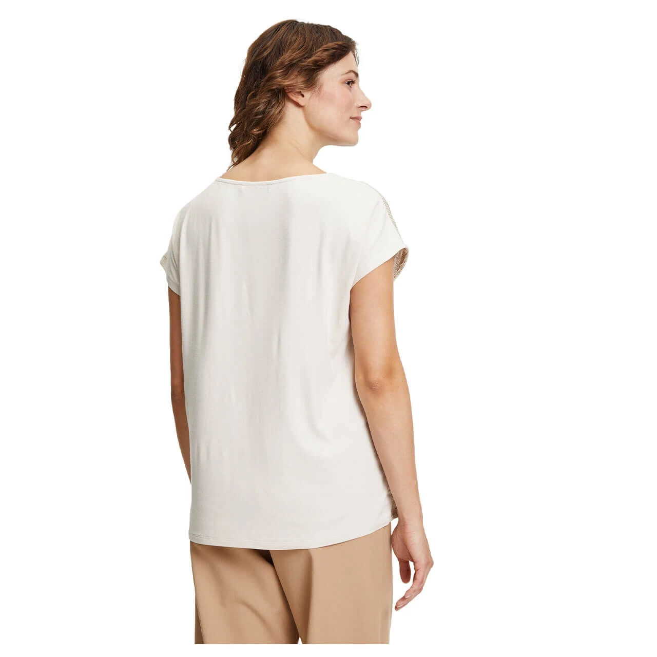 Betty Barclay Damen T-Shirt Pastel Gold Sand 6 Betty Barclay Damen T-Shirt Pastel Gold Sand – Bild 4