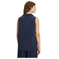 Betty Barclay Damen Top Dark Sky -Wellensteyn Shop betty barclay top blau 8345 detail hinten
