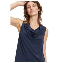 Betty Barclay Damen Top Dark Sky -Wellensteyn Shop betty barclay top blau 8345 detail vorne
