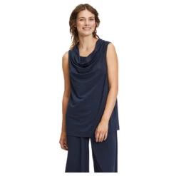 Betty Barclay Damen Top Dark Sky -Wellensteyn Shop betty barclay top blau 8345 front