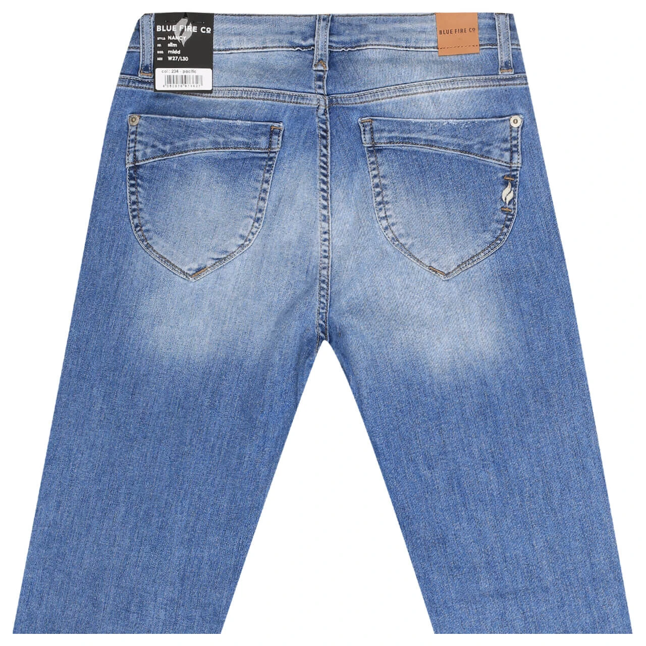 Blue Fire Nancy Jeans Pacific Blue 4 Blue Fire Nancy Jeans Pacific Blue – Bild 2