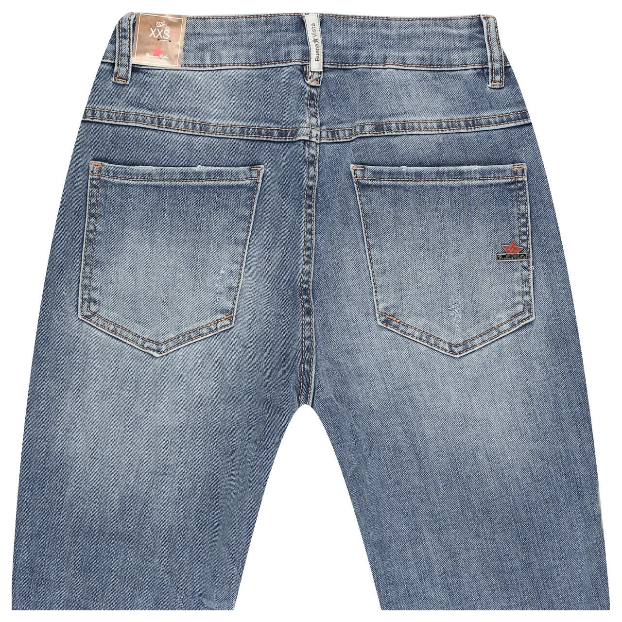 Buena Vista Aida Cropped Stretch Denim Jeans Bleach Denim 4 Buena Vista Aida Cropped Stretch Denim Jeans Bleach Denim – Bild 2