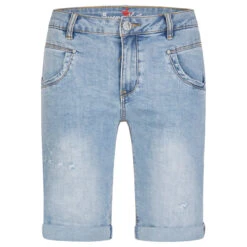 Buena Vista Anna C-Short Stretch Denim Jeans Repair Denim -Wellensteyn Shop buena vista jeans anna c short stretch repair denim 6923 ansicht vorne