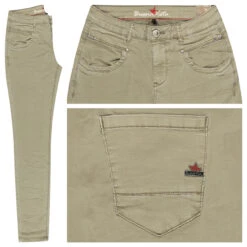 Buena Vista Anna C Stretch Twill Baumwollhose Aloe