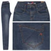 Buena Vista Florida-B Cozy Denim Jeans Dark Stone