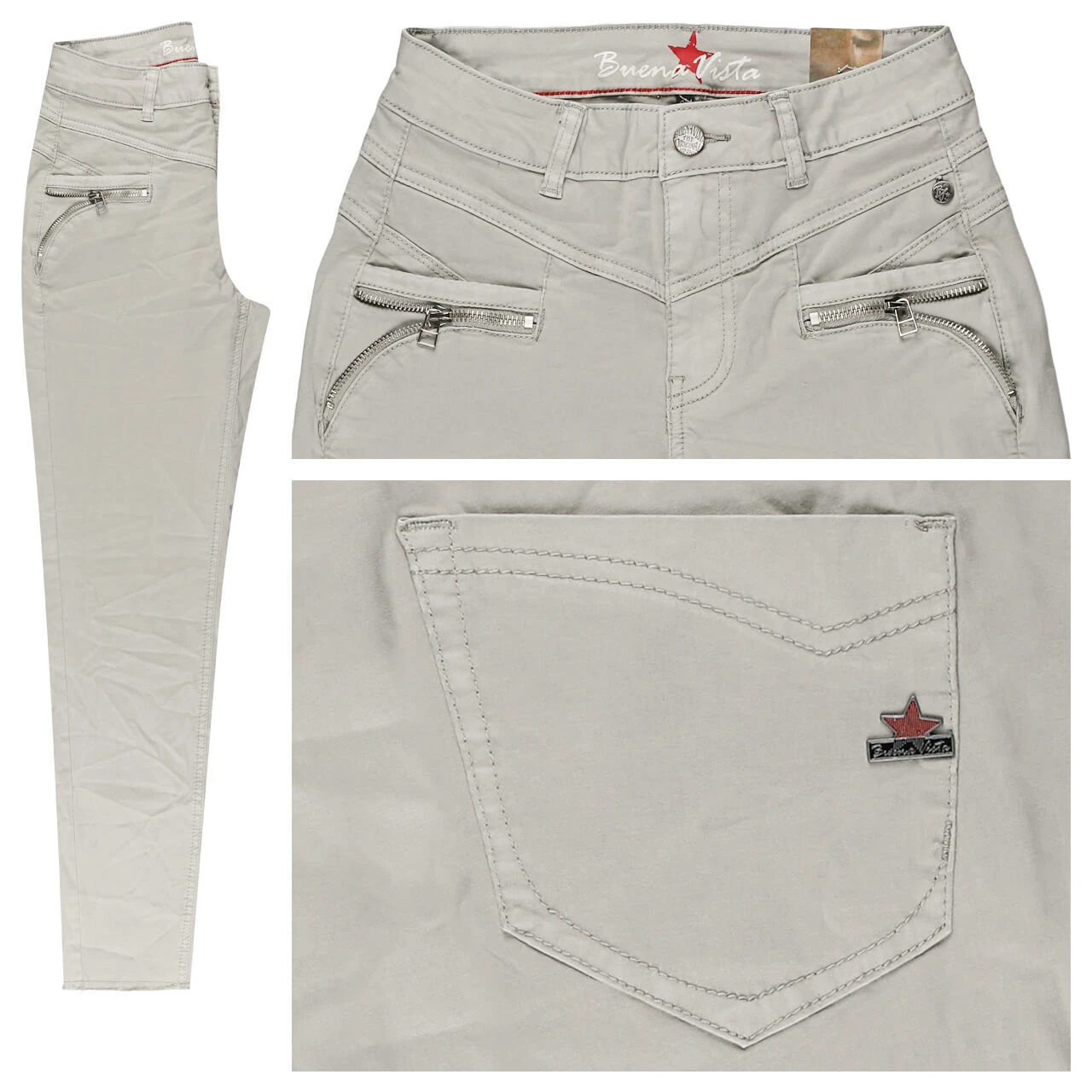 Buena Vista Florida-Z 7/8 Stretch Twill Baumwollhose Feather Salvia Green 3 Buena Vista Florida-Z 7/8 Stretch Twill Baumwollhose Feather Salvia Green