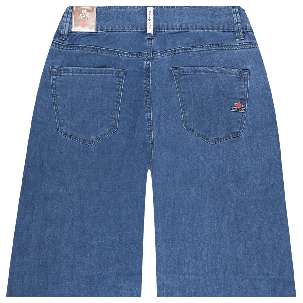 Buena Vista Italy Palazzo 7/8 Stretch Denim Jeans Dark Blue 4 Buena Vista Italy Palazzo 7/8 Stretch Denim Jeans Dark Blue – Bild 2