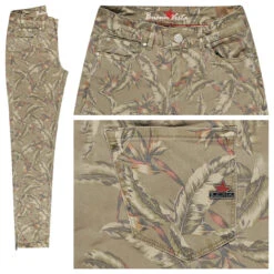 Buena Vista Italy V 7/8 Stretch Twill Baumwollhose Jungle Flower