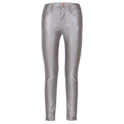 Buena Vista Italy V 7/8 Coated Twill Hose Silver -Wellensteyn Shop buena vista jeans italy v coated twill 7 8 silver 9810 ansicht vorne