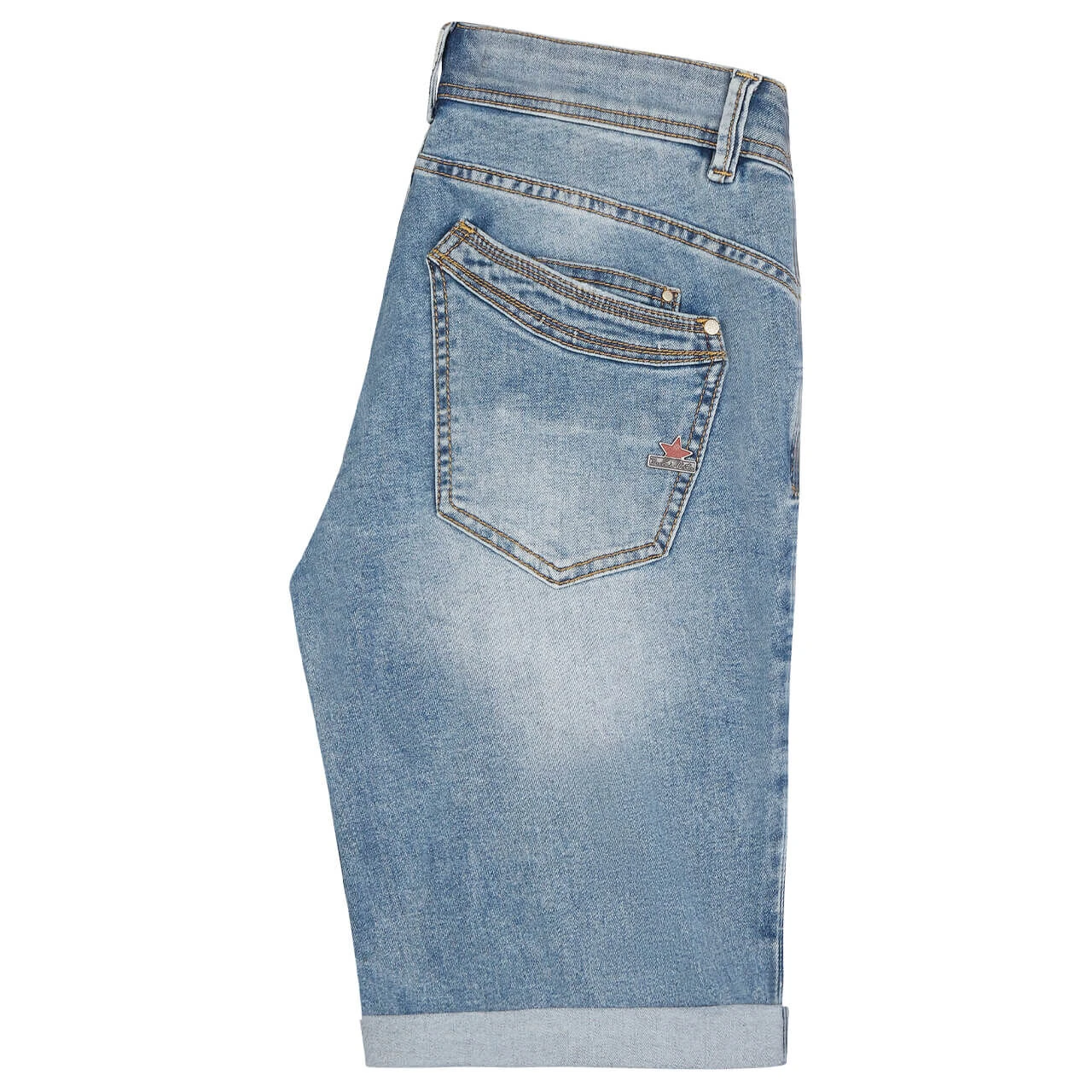 Buena Vista Malibu-Short Stretch Denim Jeans Light Stone Blue 6 Buena Vista Malibu-Short Stretch Denim Jeans Light Stone Blue – Bild 4