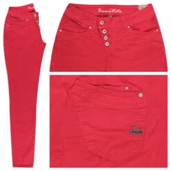 Buena Vista Malibu Stretch Twill Baumwollhose Dark Pink