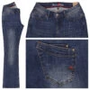 Buena Vista Malibu-Zip Bootcut Stretch Denim Jeans Blue Denim