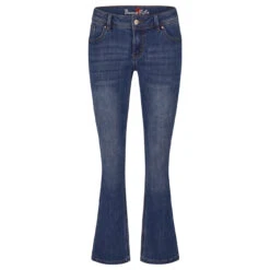 Buena Vista Malibu-Zip Bootcut Stretch Denim Jeans Blue Denim -Wellensteyn Shop buena vista jeans malibu zip bootcut blue denim 5757 ansicht vorne