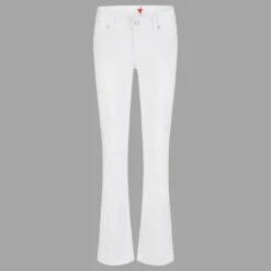 Buena Vista Malibu-Zip Bootcut Stretch Twill Baumwollhose White -Wellensteyn Shop buena vista jeans malibu zip bootcut stretch twill 032 white ansicht vorne