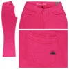 Buena Vista Malibu-Zip Easy Kick Capri Stretch Twill Baumwollhose Intense Pink Fringe -Wellensteyn Shop buena vista jeans malibu zip easy kick stretch twill pink 4338