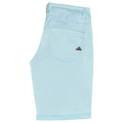 Buena Vista Tummyless-Short Stretch Twill Baumwollhose Pastell Blue -Wellensteyn Shop buena vista jeans tummyless short stretch twill 4979 pastell blue ansicht