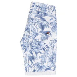 Buena Vista Tummyless-Short Stretch Twill Baumwollhose Blue Flower -Wellensteyn Shop buena vista jeans tummyless short stretch twill blue flower 5360 ansicht