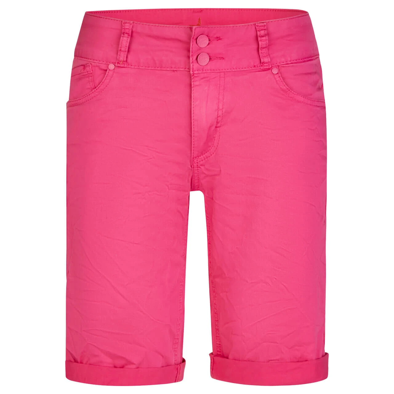 Buena Vista Tummyless-Short Stretch Twill Baumwollhose Intense Pink 5 Buena Vista Tummyless-Short Stretch Twill Baumwollhose Intense Pink – Bild 3