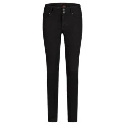 Buena Vista Tummyless Stretch Twill Baumwollhose Black -Wellensteyn Shop buena vista jeans tummyless stretch twill black 014 ansicht vorne