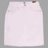 Buena Vista Malibu-Zip Skirt Stretch Twill Baumwollrock White -Wellensteyn Shop buena vista jeansrock skirt malibu zip white 032 vorne